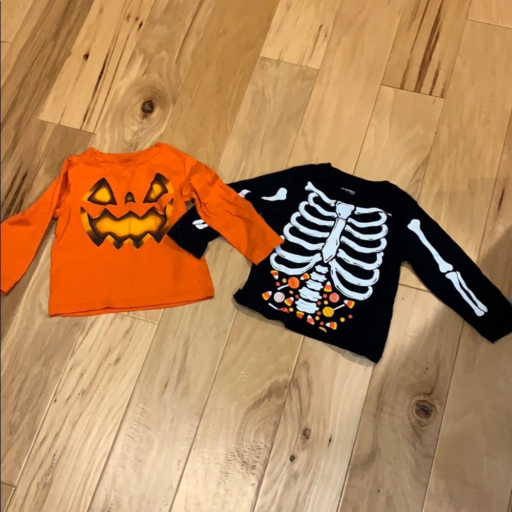 Bundle of 2 Boys Halloween Shirts
